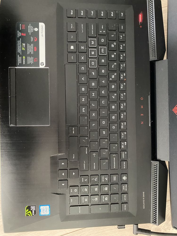 Laptop Omen HP 17 i7, 16 RAM, gtx1050ti