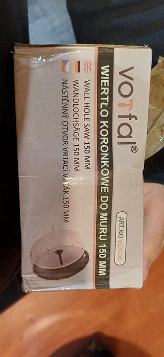 Wiertlo koronkowe otwornica 150mm