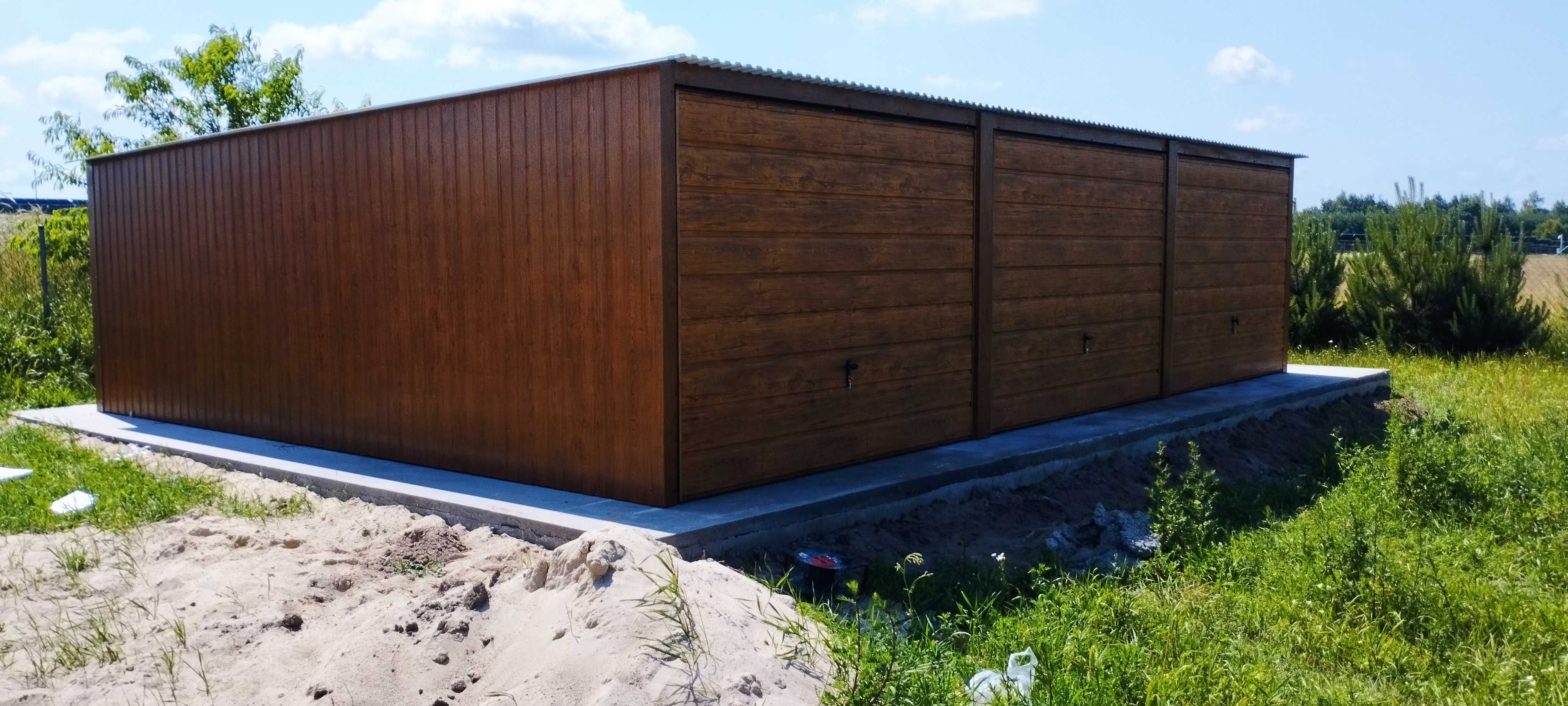 garaż blaszany 9x5 blaszak wiata 9x6 5x5 6x7 5x7 garaze PIASECZNO