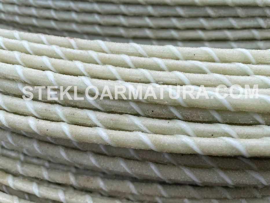 Композитная арматура 6мм, стеклопластиковая Ф4-20мм Харьковский Завод