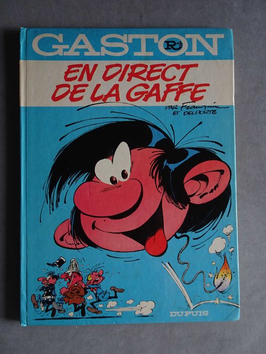 Livro Dupuis - Gaston En direct de la Gaffe