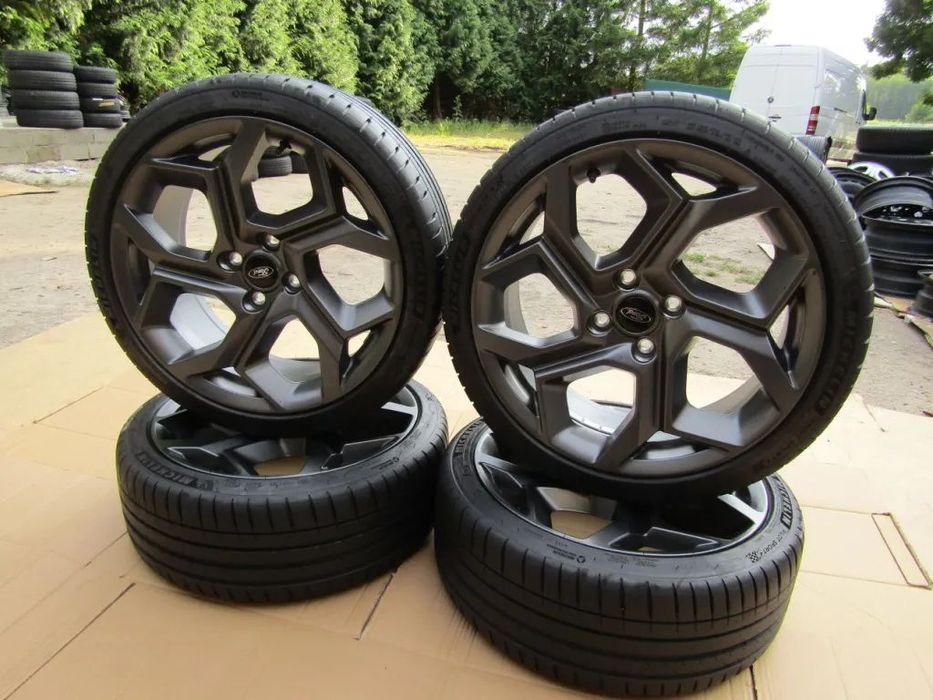 Felgi Koła 18 Ford Fiesta MK7 MK8 MK9 Focus B-MAX Ecosport + Opony 205/40