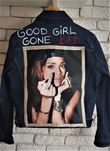 Rihanna bad girl kurtka hand made