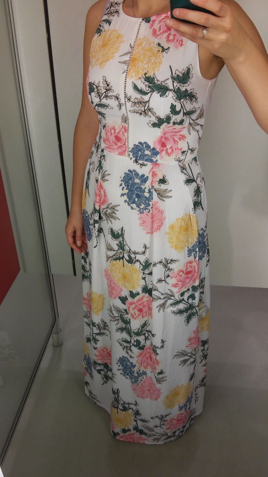 Sukienka Maxi S Floral New Yorker