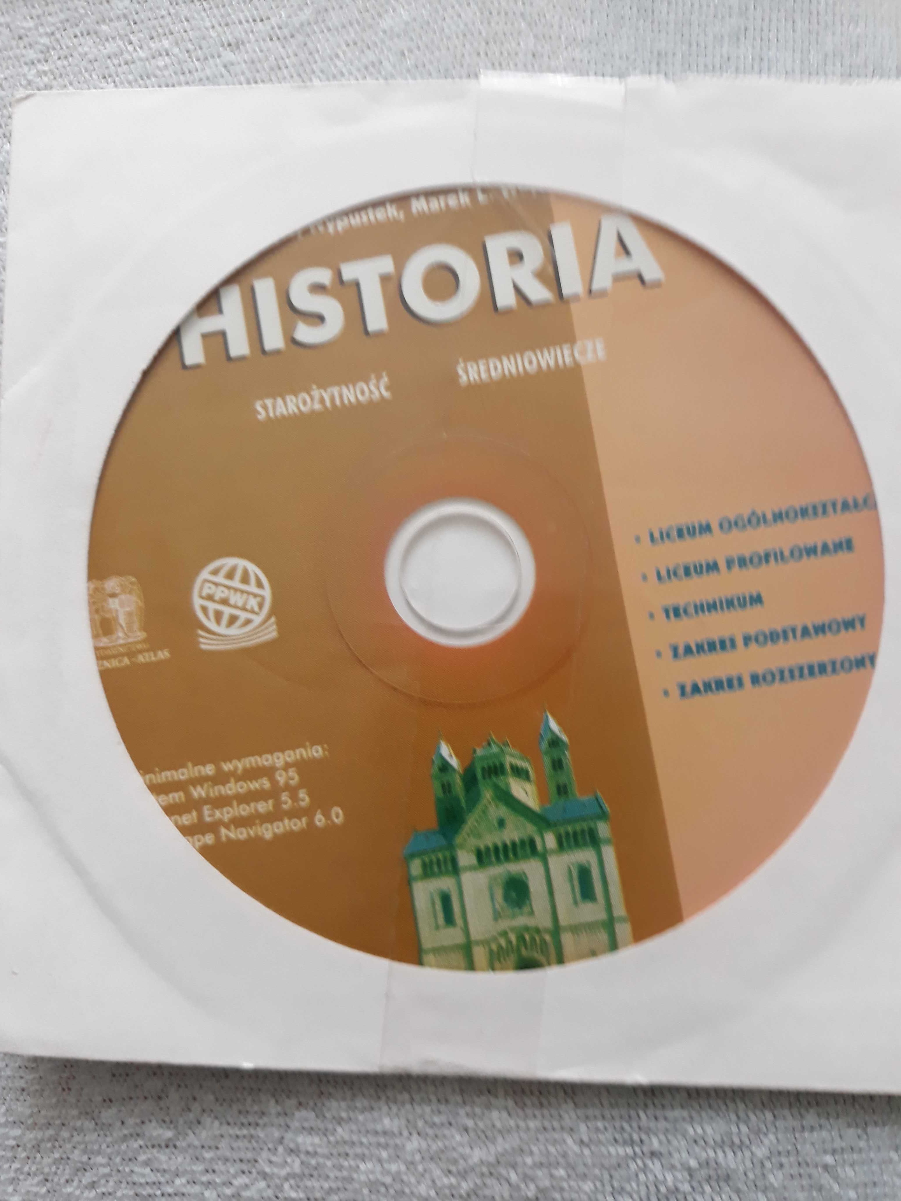 Historia 1 Podręcznik LO i technikum Starożytność i Średniowiecze + CD