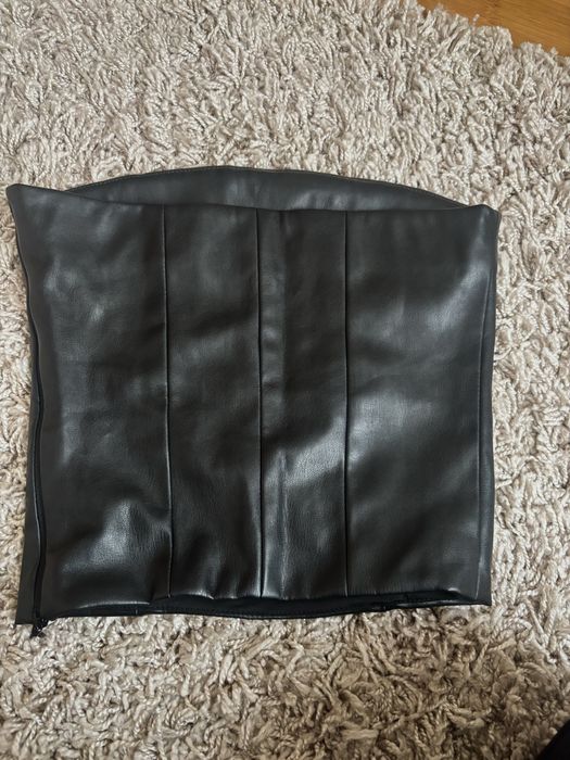 Шкіряний топ Papaya