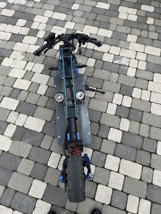 Електросамокат FLJ SK3-3 72V/7000 W/11″/Dual motor/45 Ah/100км/