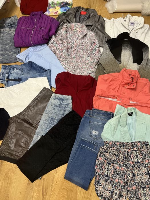 Duża paka ubrań damskich rozm. M-L w bdb stanie z Niemiec!