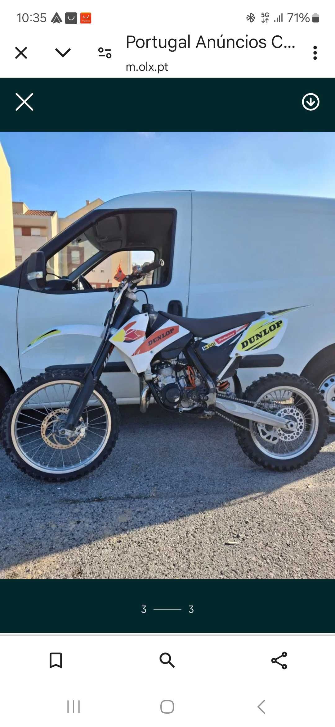 Ktm 85cc sx de 2009