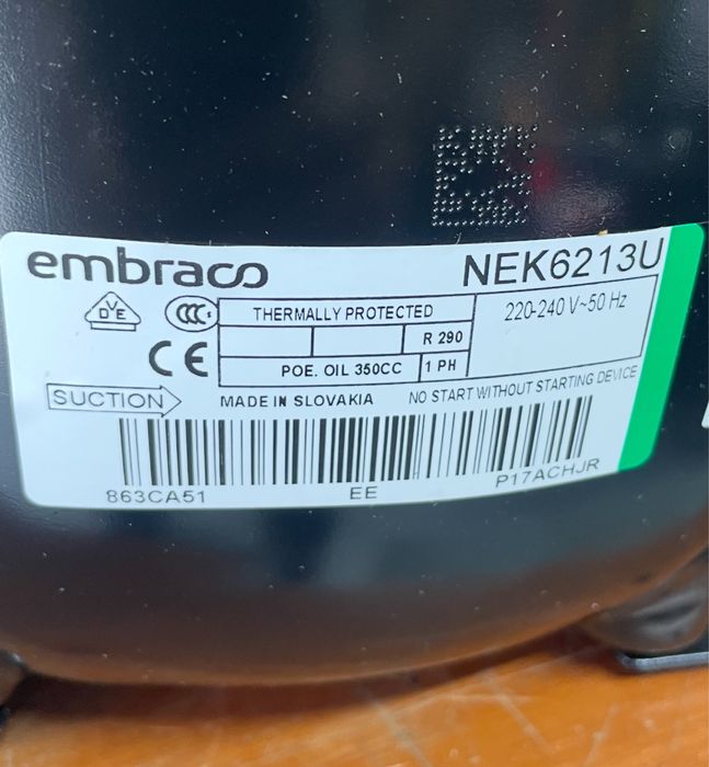 Compressor frio NEK 6213U R290a