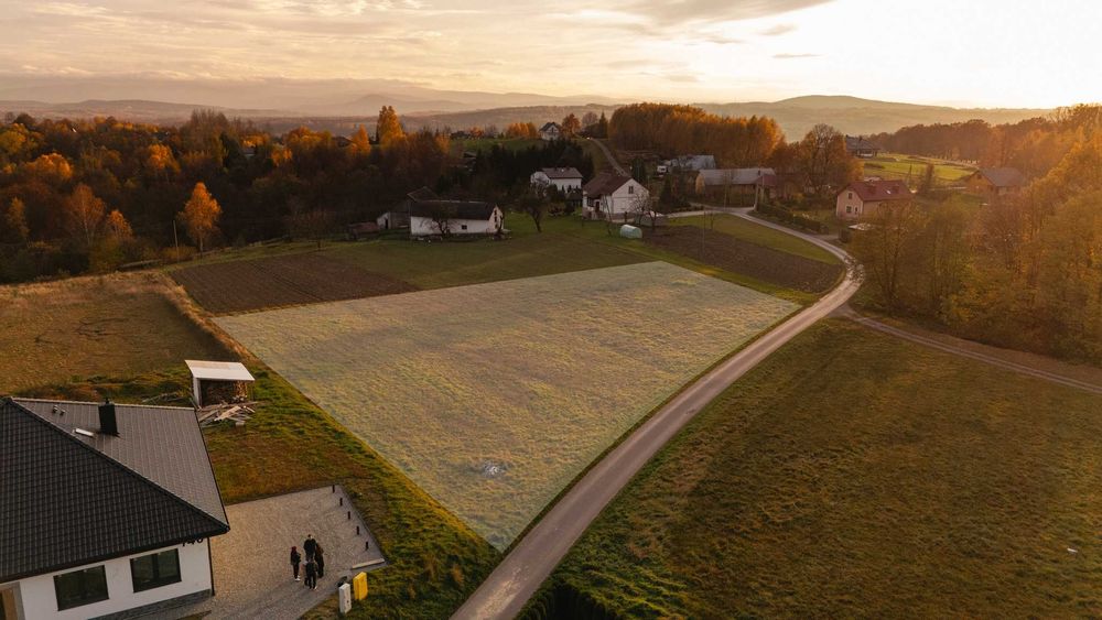 Działka z pięknym widokiem