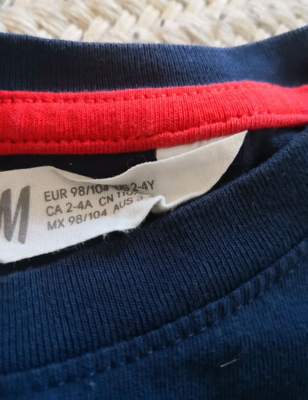 Koszulki Zara, H&M rozm 104