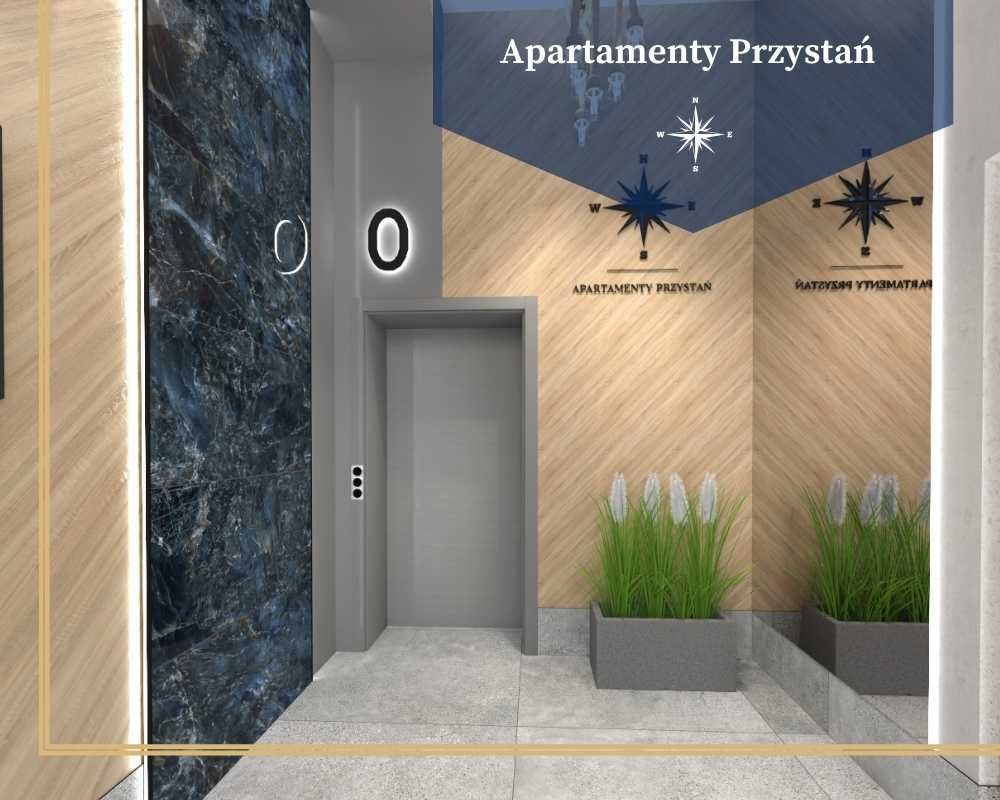 Mazury | Widok na jezioro | Nowe | 2-pok. mieszkanie 36,82 m² z taras