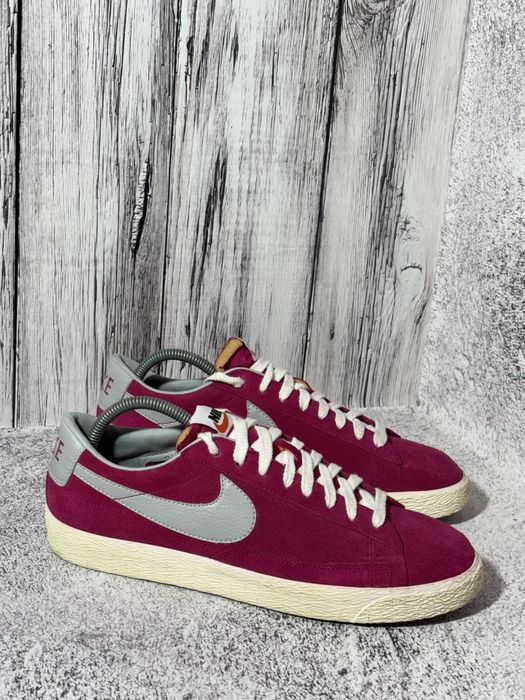 Мужские Кроссовки Nike Blazer Low Premium Vintage Suede Оригинал