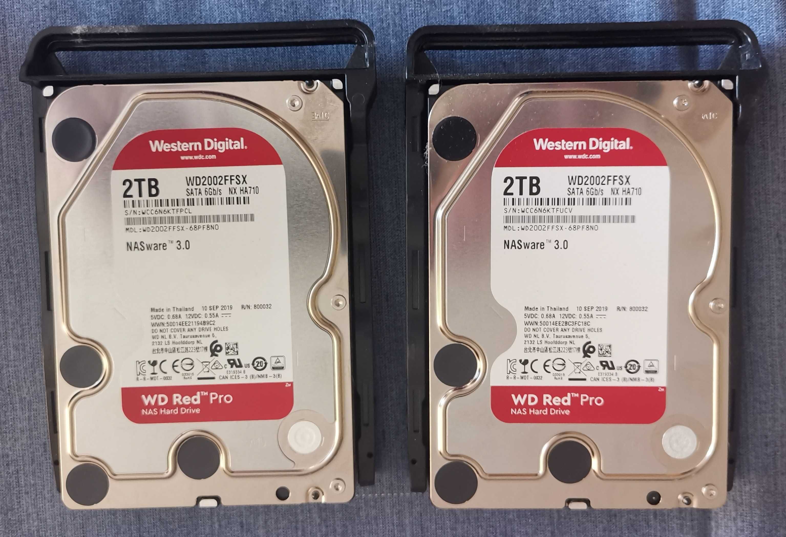 Sprzedam Synology DS218+, z 16GB RAM i 2x2TB WD Red