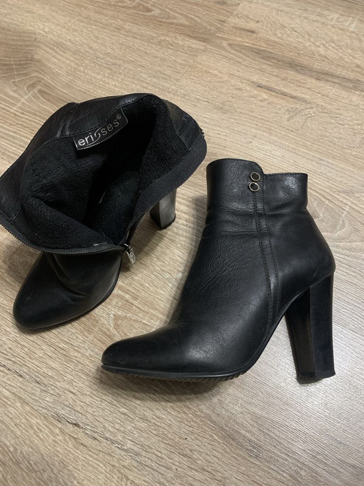 Полусапожки, кожаные, 34р.,