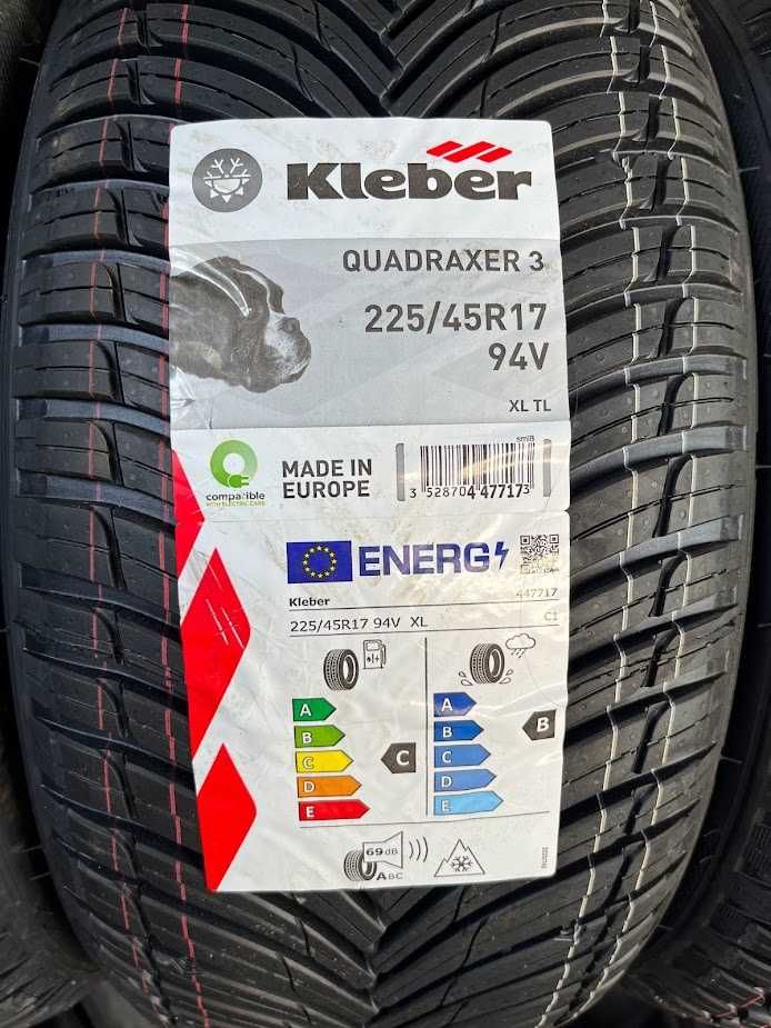 225/45R17 Kleber QUADRAXER 3 cztery nowe opony całoroczne