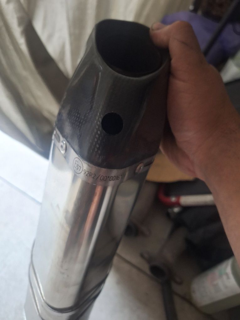 Vendo ponteira de escape para Benelli Trk502