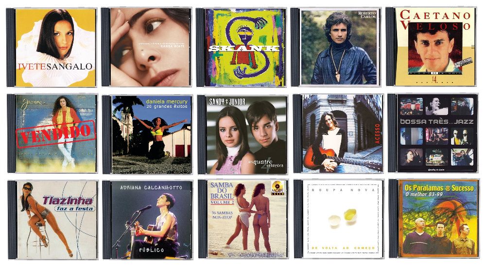 Música Brasileira: Lote de 30 CD's (13)