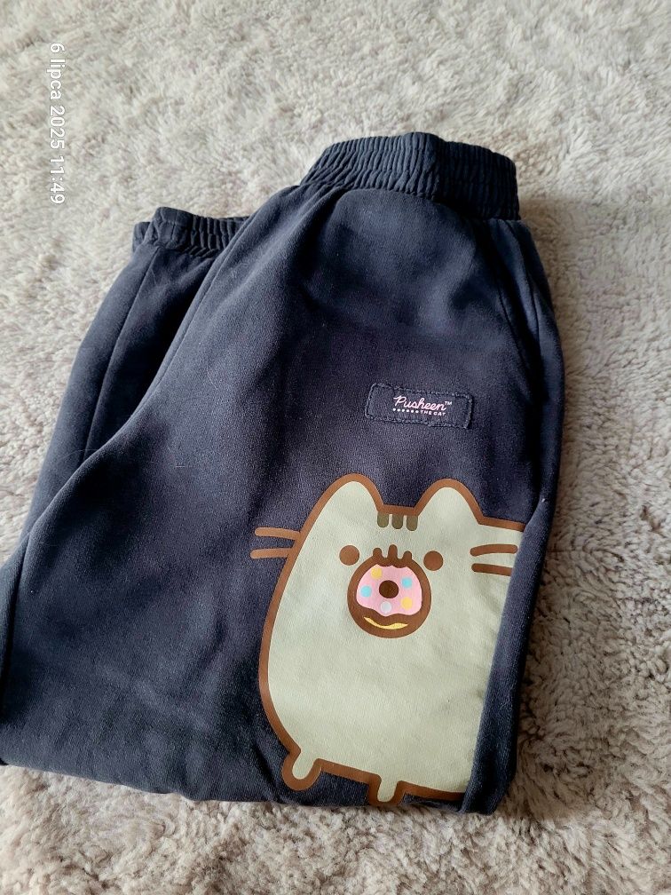 Dziecięce spodnie dresowe Pusheen