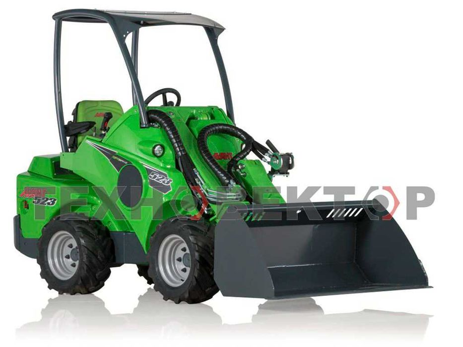 Мінінавантажувач Avant 523 - одна машина - безліч можливостей!