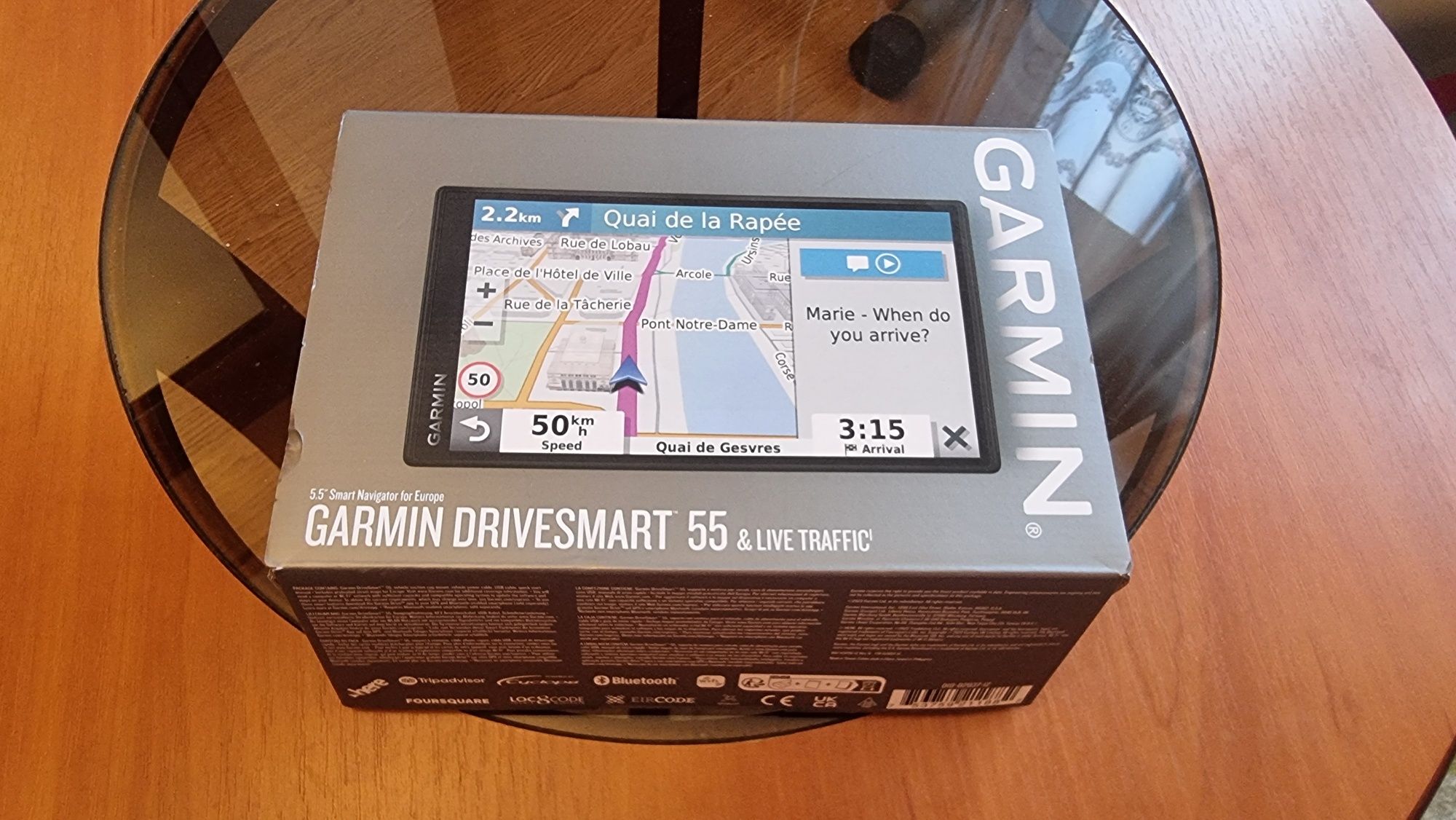 Nawigacja Garmin Drivesmart 55 & live trafic