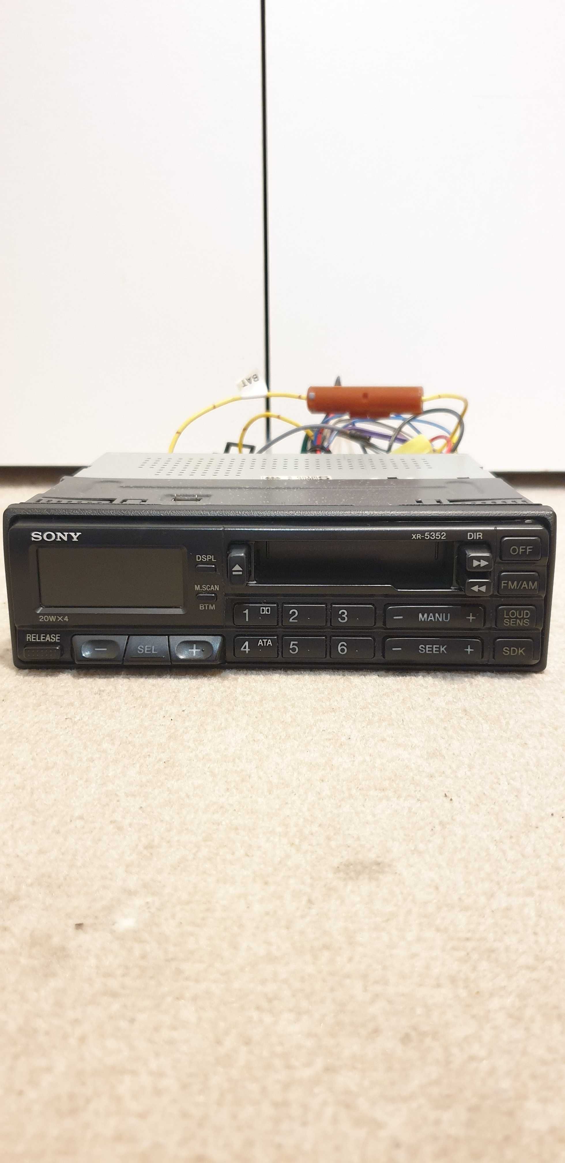 Sony XR-5352, Radio-magnetofon samochodowy. NOWY, 1992 Rok