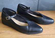 CLARKS CRESSIDA MAY skórzane półbuty balerinkibkoturn UK5D 38 24 cm