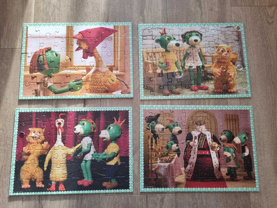 Puzzle: Rodzina Treflikow 4w1, 4+, Trefl