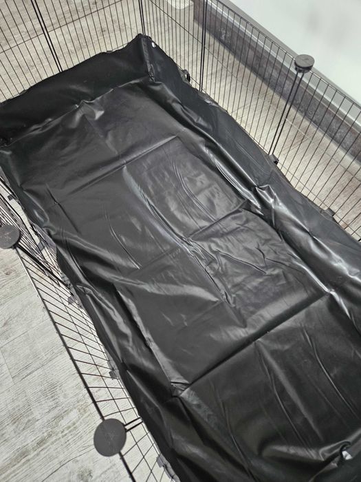 Klatka dla gryzoni chomików królików świnek z drzwiami i podłogą NOWA