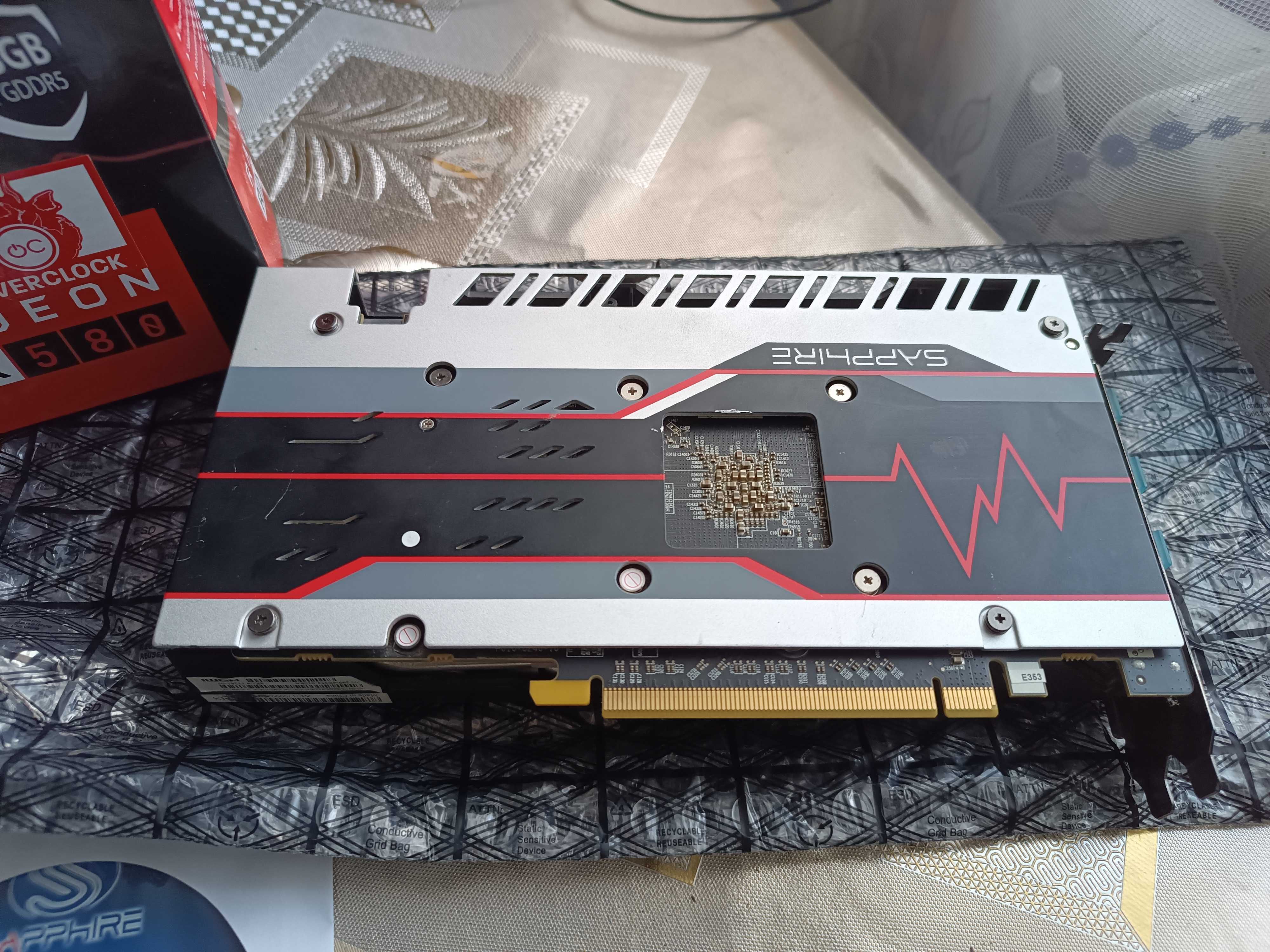 Відеокарта AMD Radeon RX 580 8GB Sapphire Pulse с пломбой