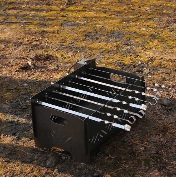 Авто мангал автоматичний мангал на 8 шампуров мангал с мотором