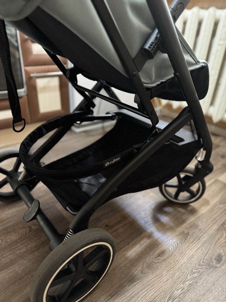 Коляска прогулянкова Cybex Beezy blue з бампером