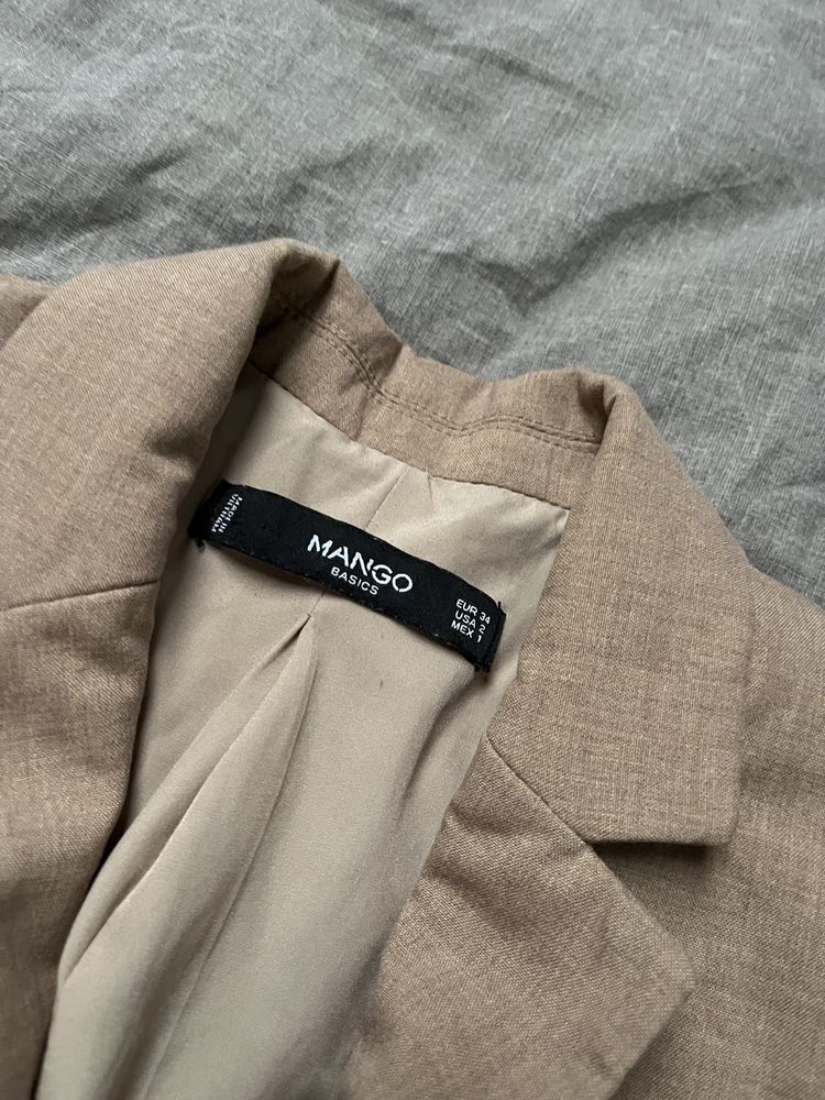 Marynarka Mango beżowa