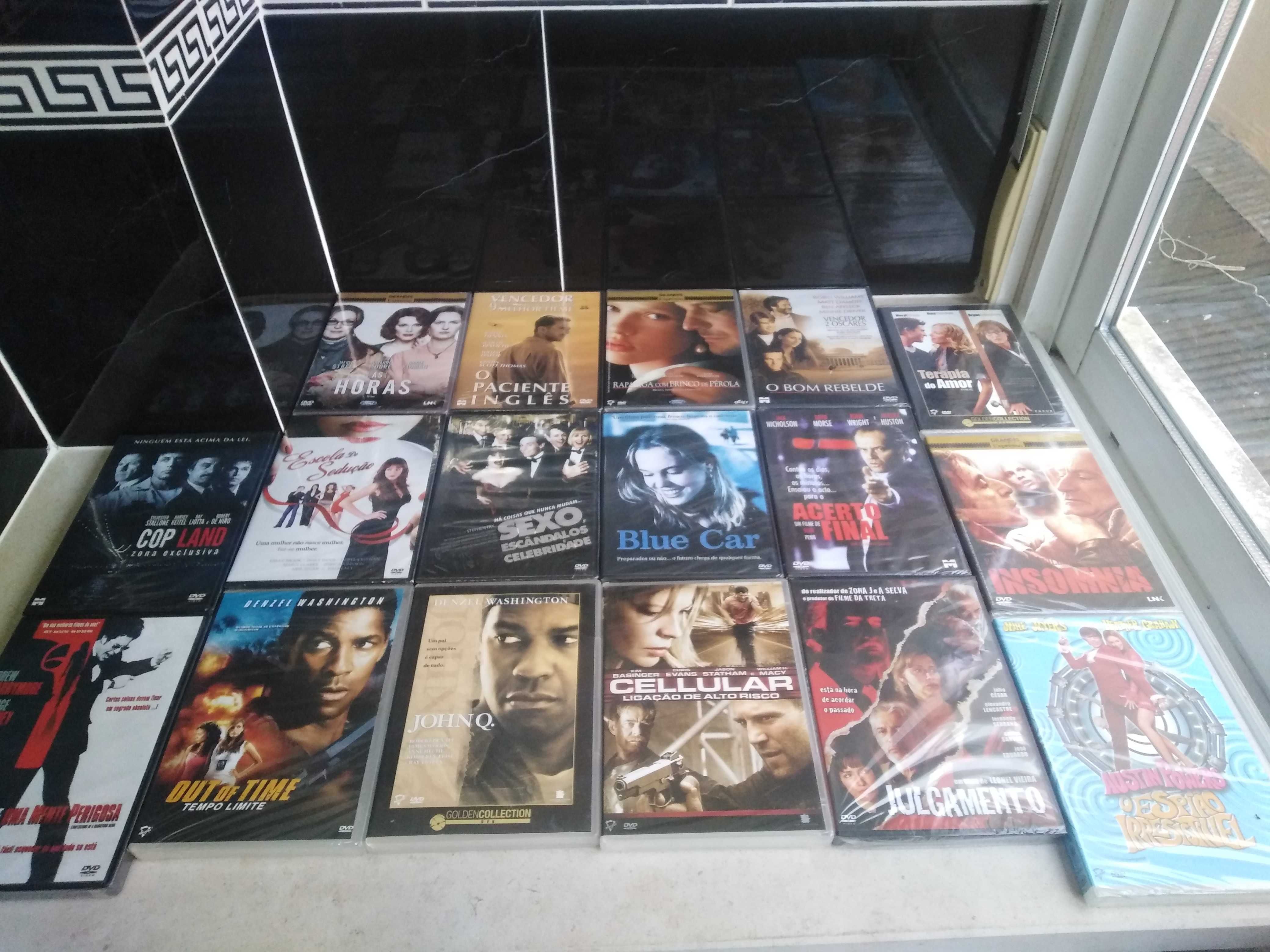 Dvds  (Maior parte deles selados) Ver lista.