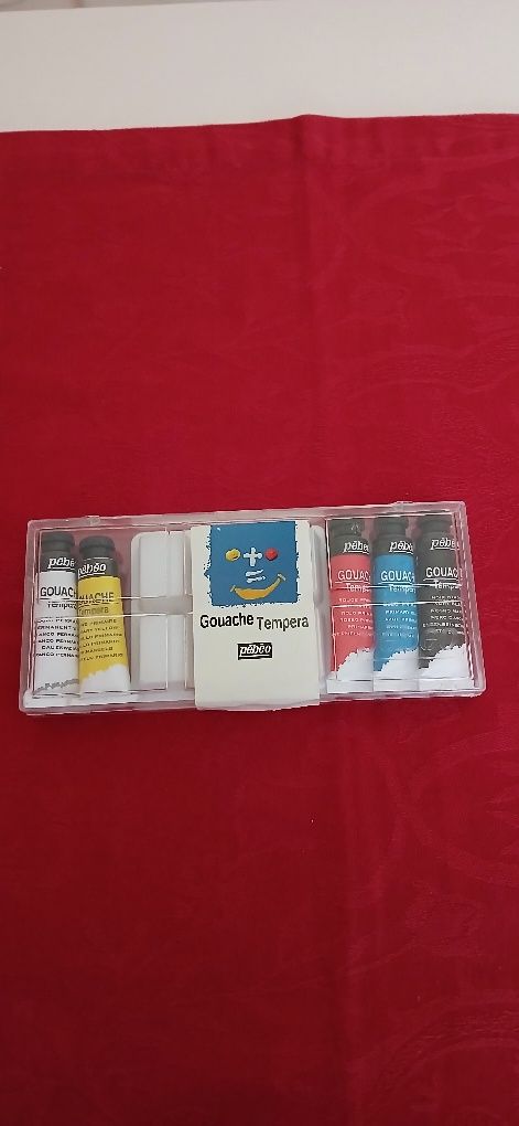 Guaches Tempera Pebeo, novos