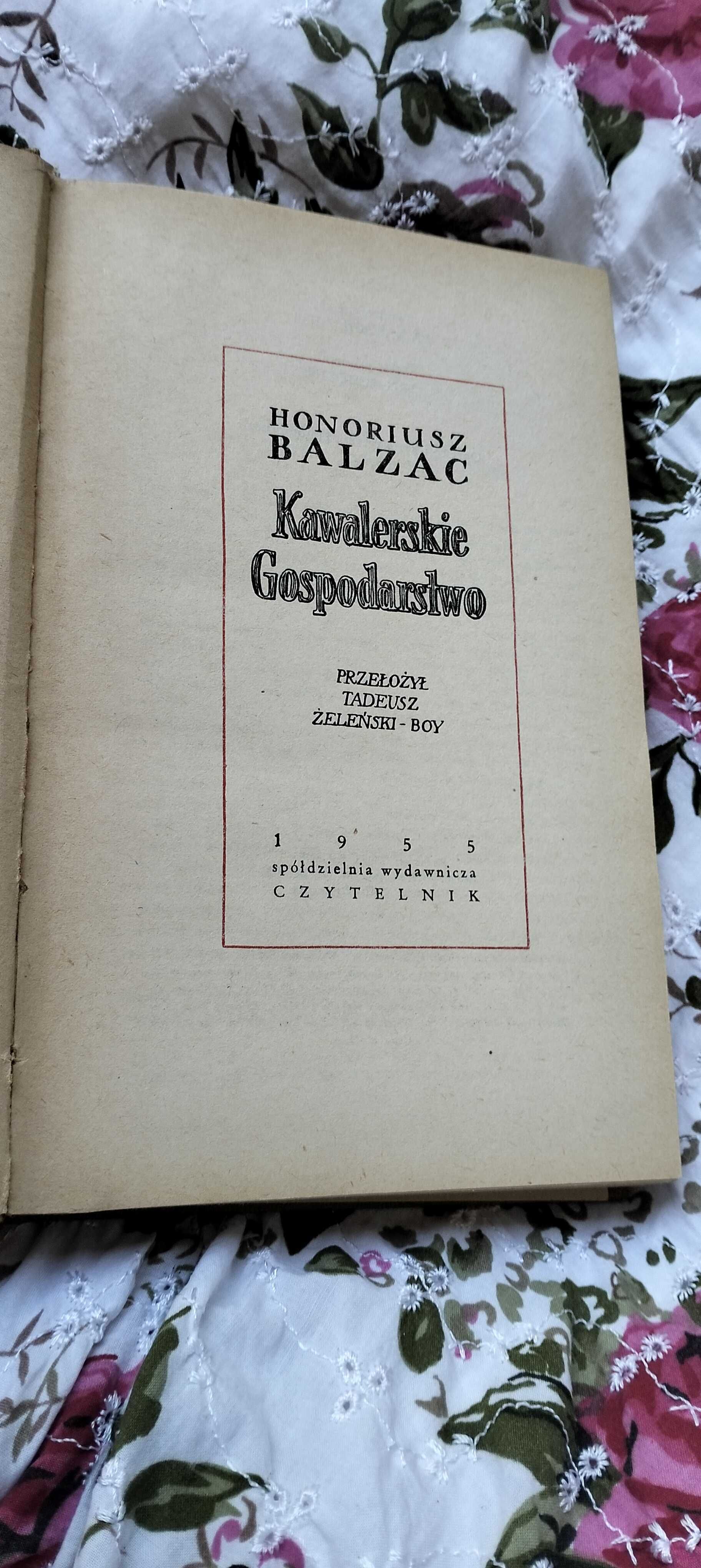 Kawalerskie gospodarstwi Honoriusz Balzac