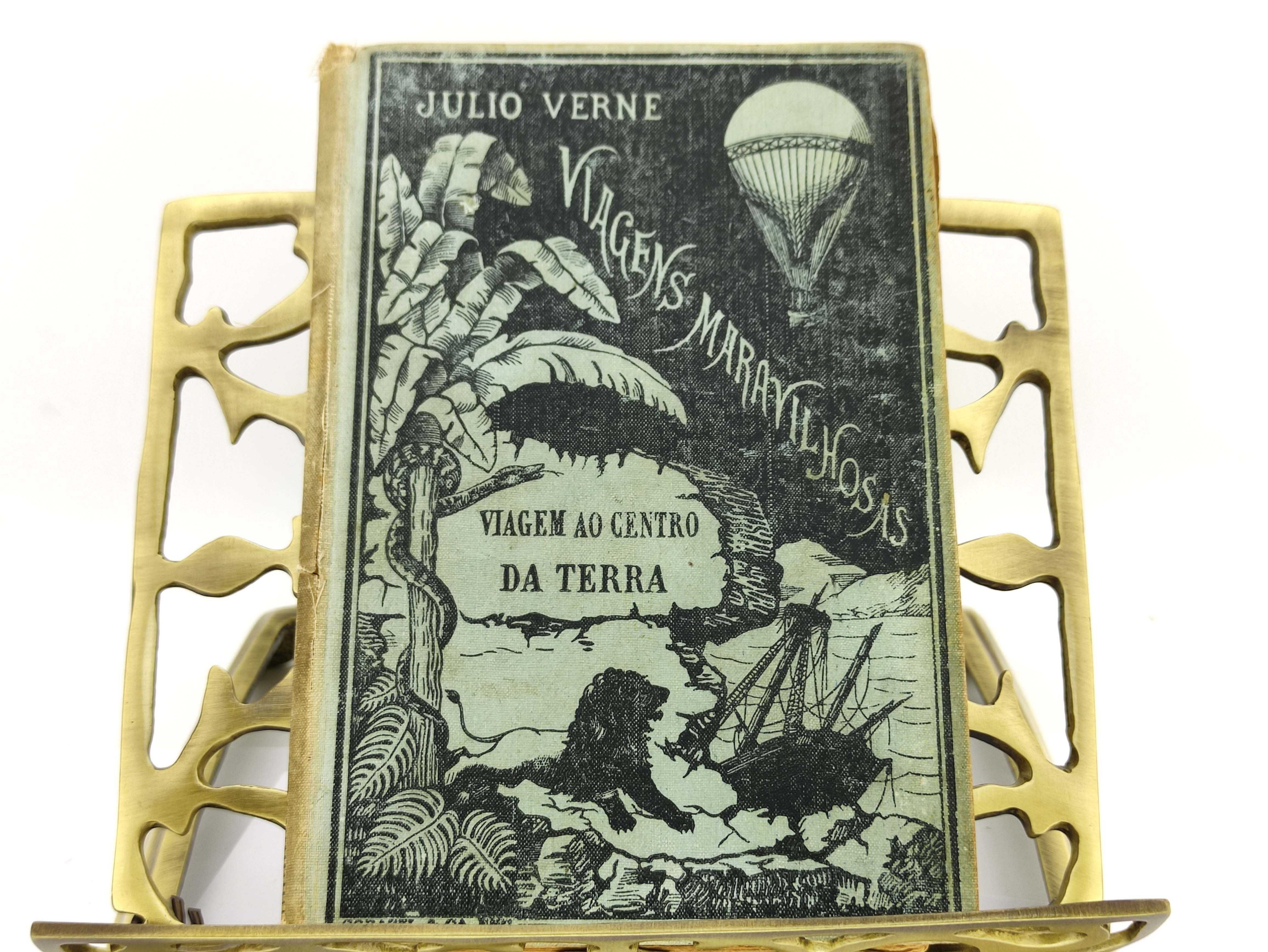 Livro "Viagem ao Centro da Terra", de Júlio Verne (1886)