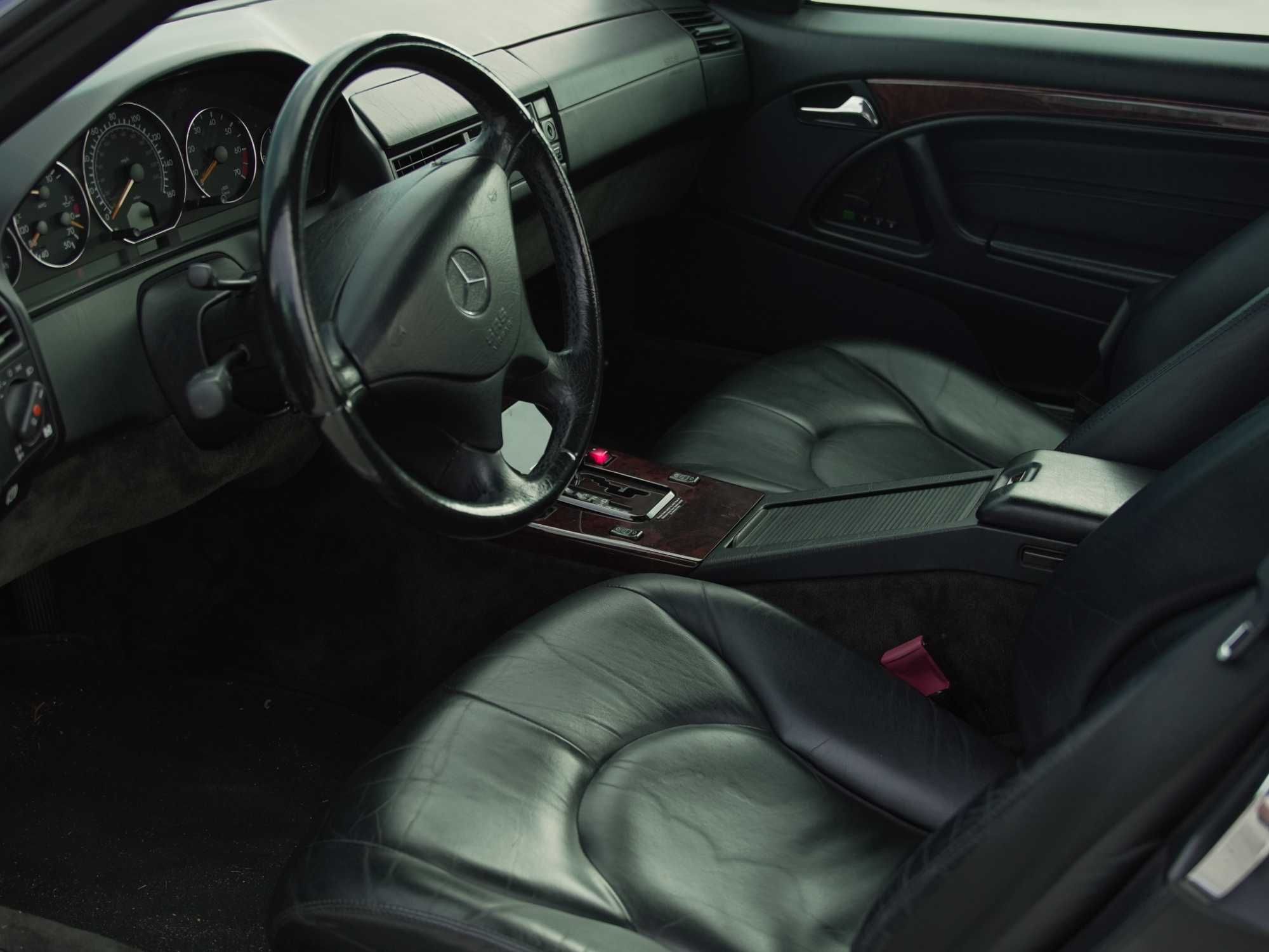 Mercedes-Benz SL Mercedes SL500 czarny, niski przebieg, zadbany