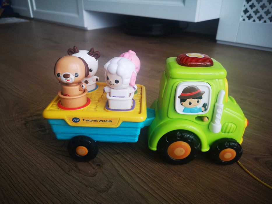 Vtech, Traktorek Wesołek, interaktywna zabawka do ciągnięcia