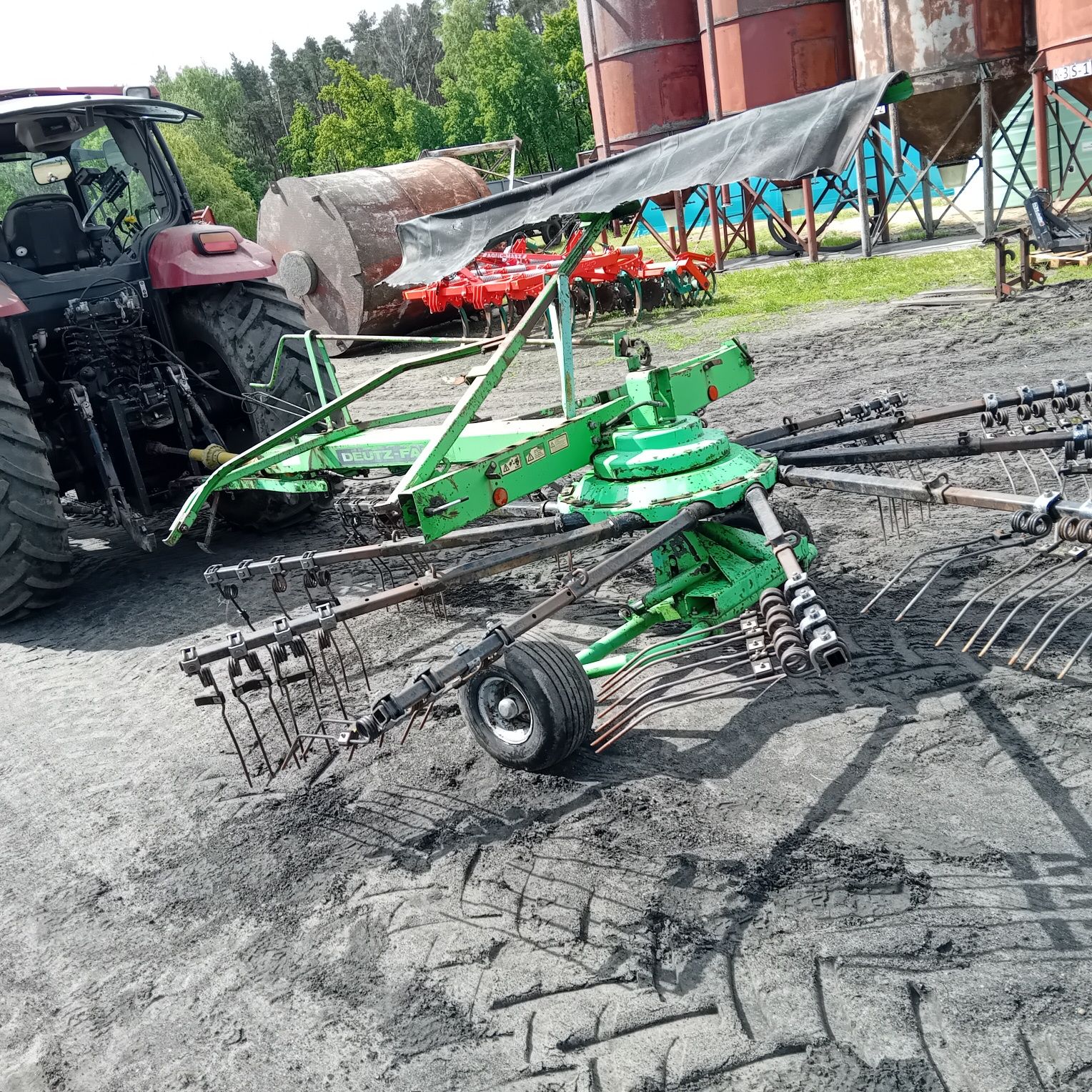 Zgrabiarka deutz fahr 4.20szr zamiana