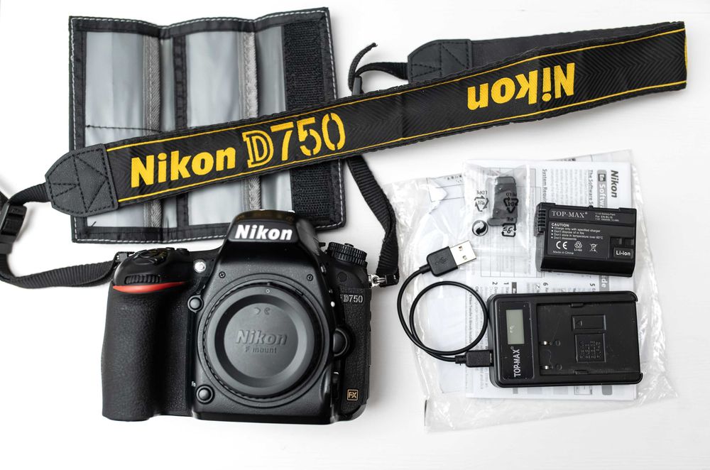 Nikon D750 – zadbany, w pełni sprawny, przebieg 165 tysięcy