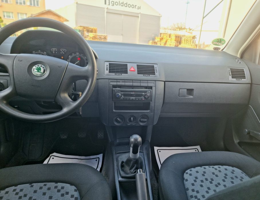Skoda Fabia 1.2 benzyna # nowy rozrząd# Klima  # czerwona #