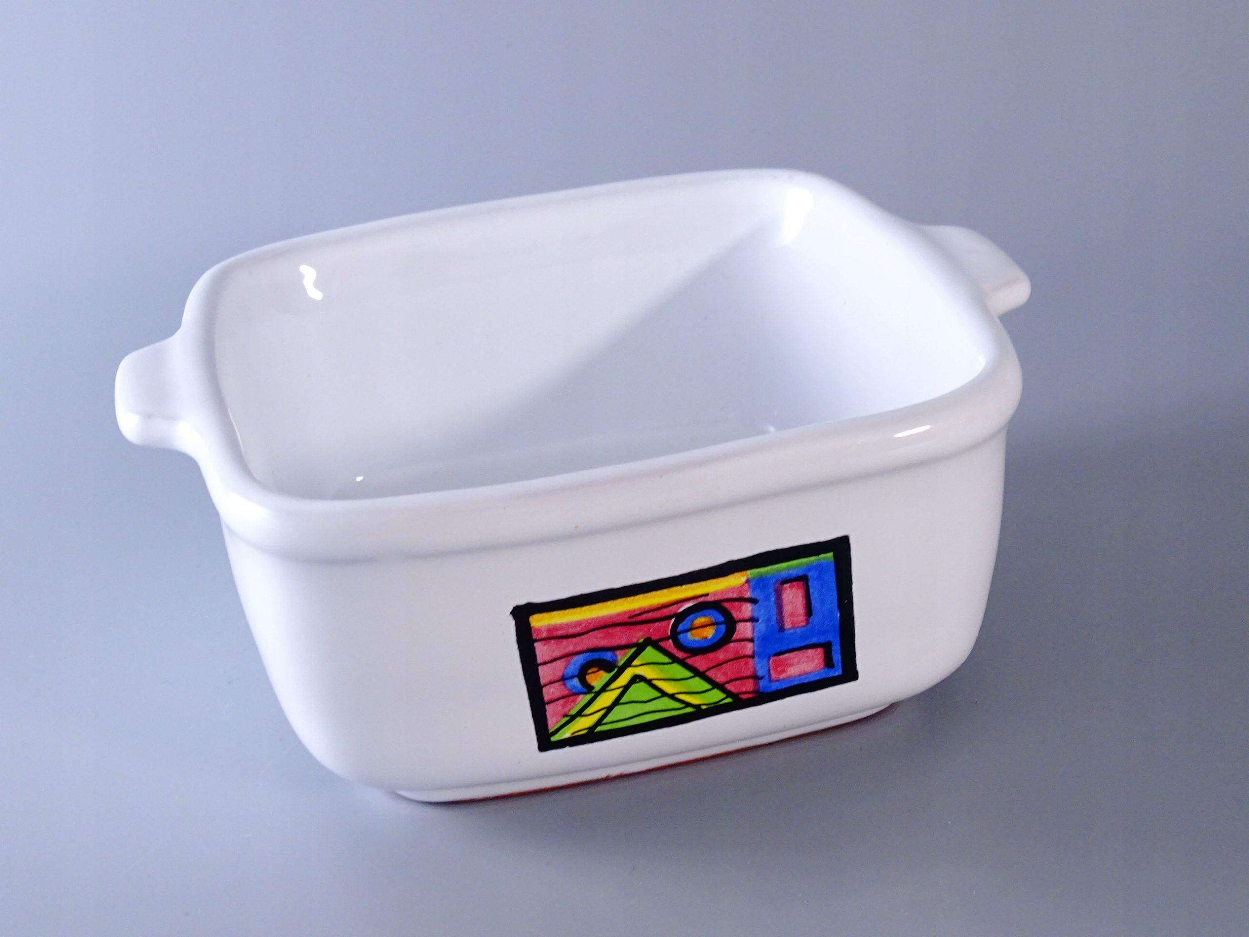 lata 90 designerska ceramiczna miseczka