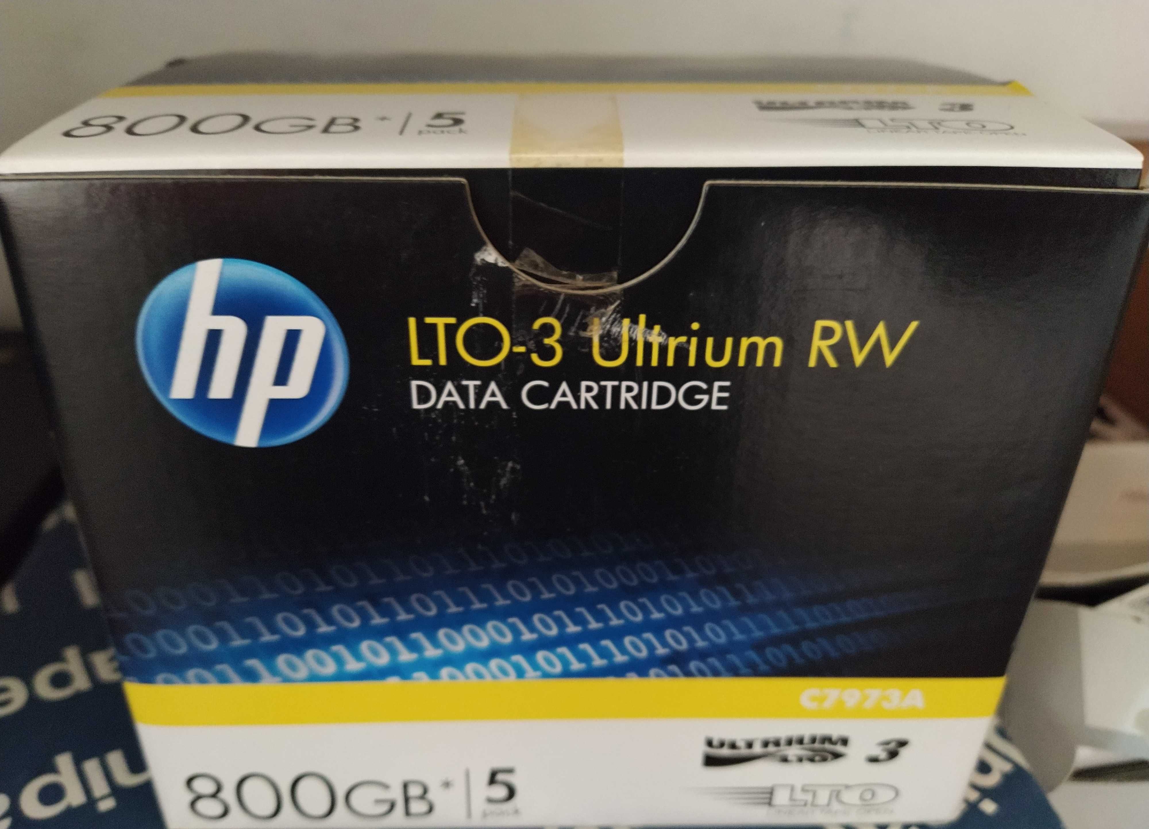 2 packs 5 unidades - HP LTO-3 Ultrium 800GB RW Data Cartridge - C7973A