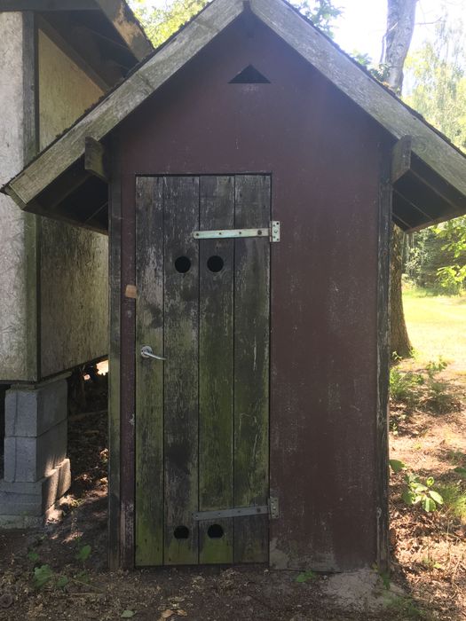 Wychodek WC na budowę, toaleta, schowek