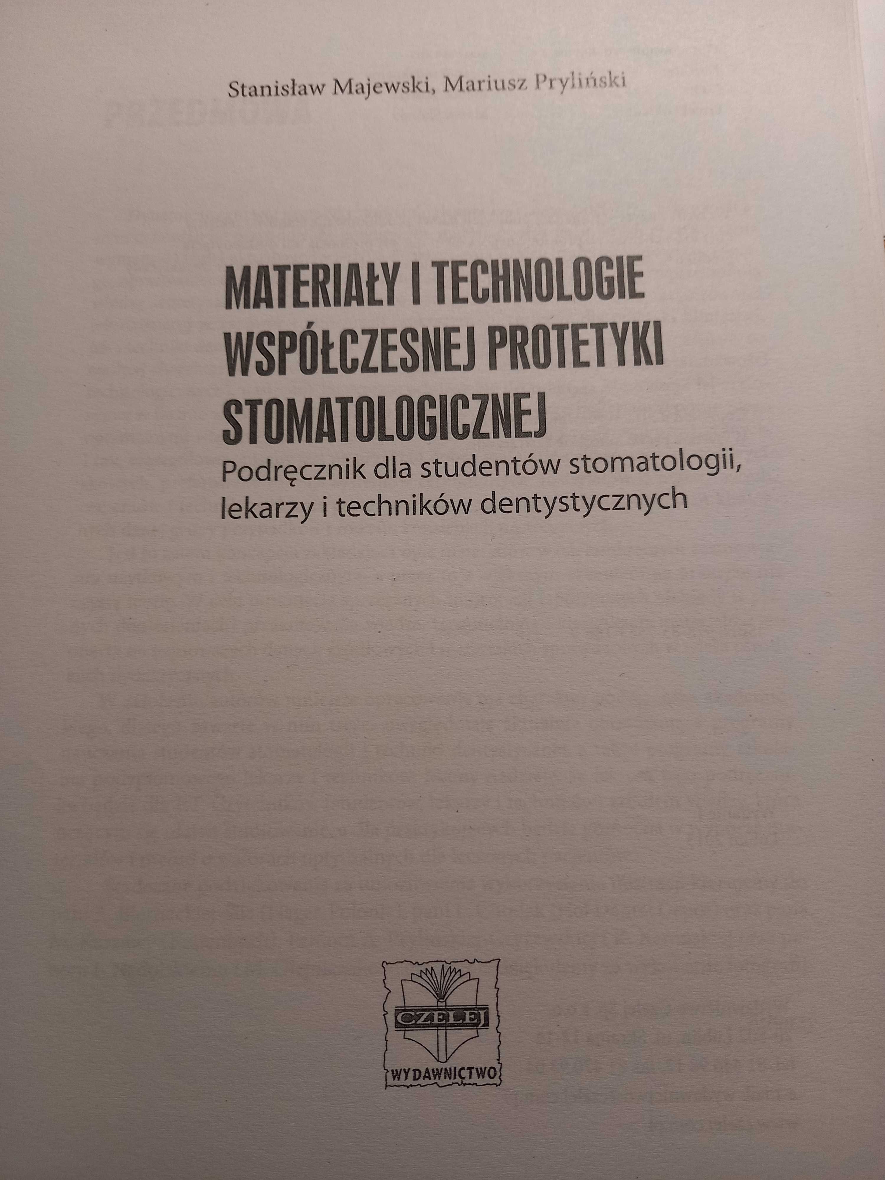 Materiały i technologie współczesnej protetyki stom Majewski