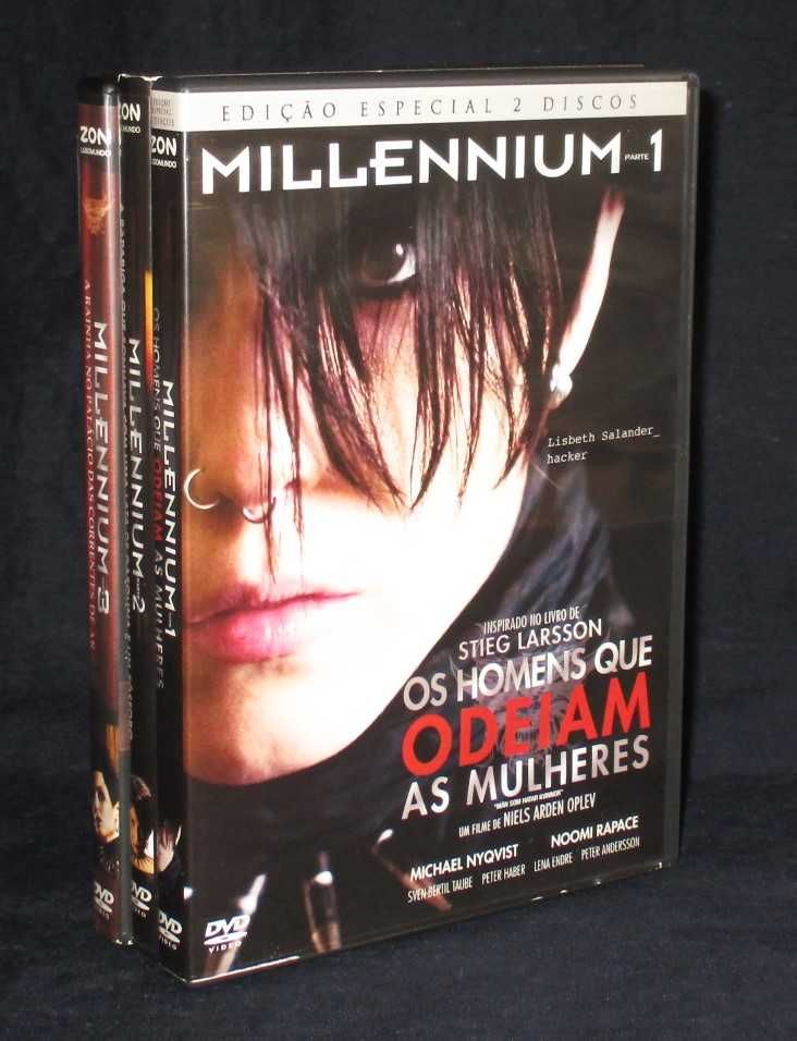 DVD Trilogia Millennium