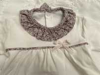 Vestido Reversivel Vertbaudet Conjunto Fofo Golinha e tapa fralda