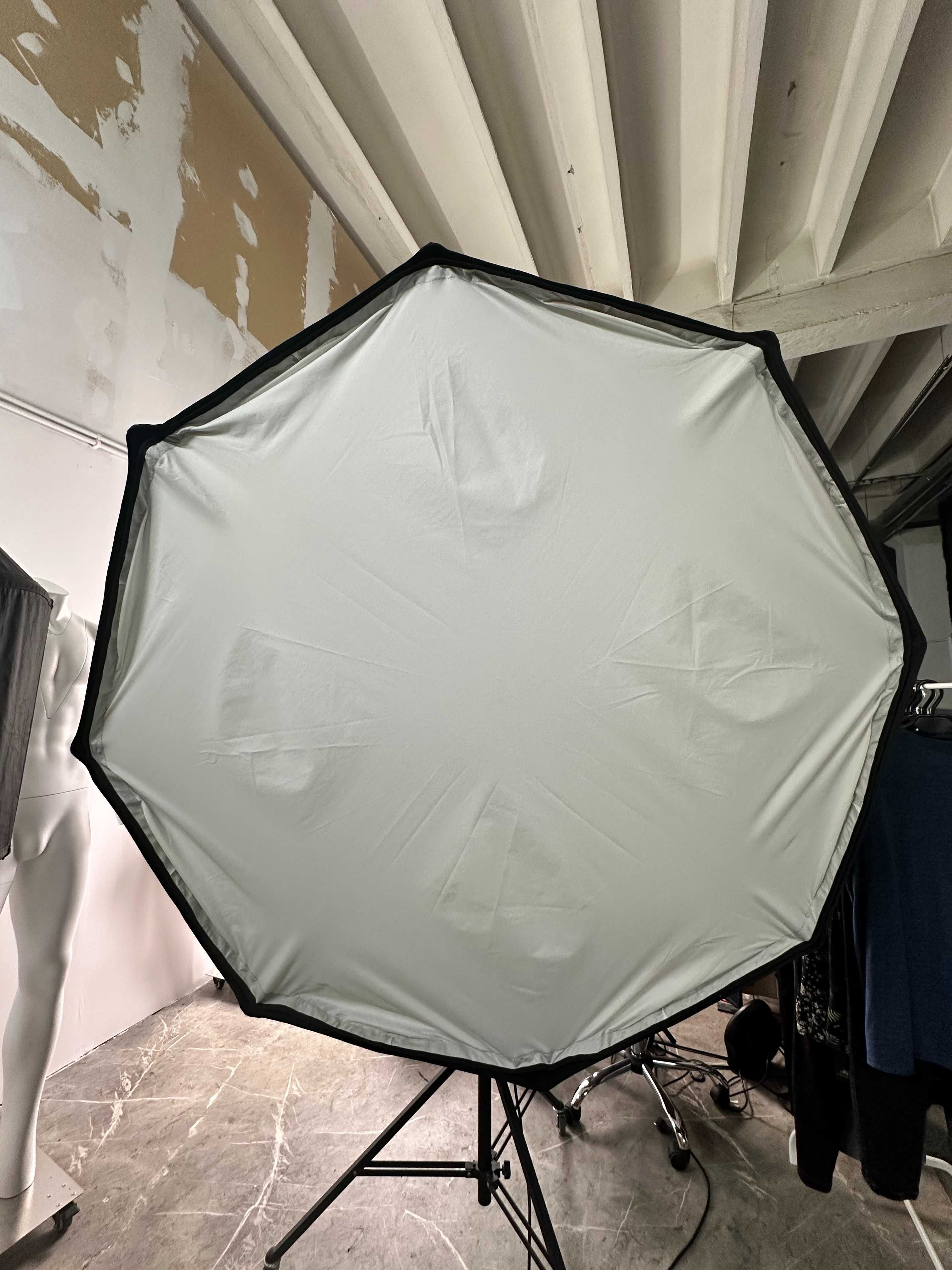 2X Lampa błyskowa Elfo QUANT 600 PRO, 2X Soft box